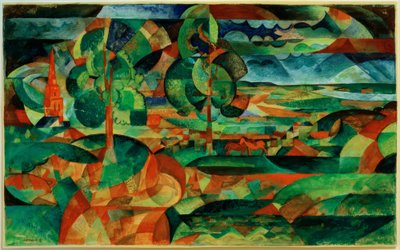 Vue sur la plaine - Paul Adolf Seehaus