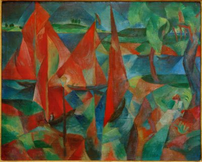 Les voiles rouges - Paul Adolf Seehaus