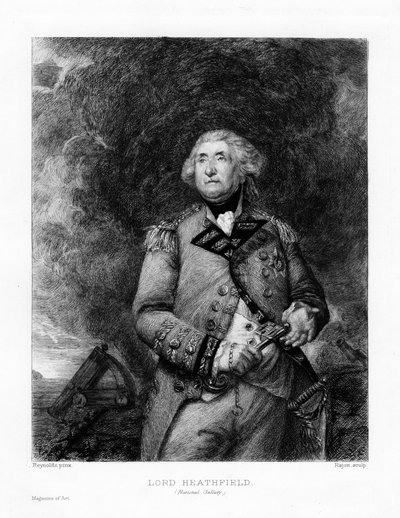 George Augustus Eliott, Lord Heathfield, 1890 - Paul Adolphe Rajon