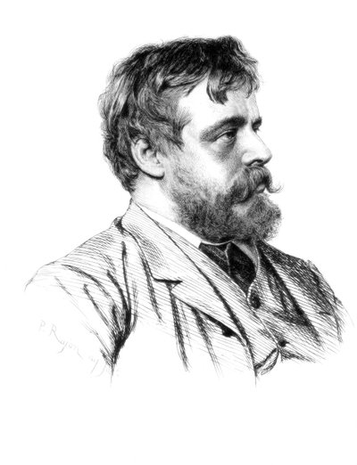 Lawrence Alma-Tadema, artiste britannique, vers 1880-1882 - Paul Adolphe Rajon