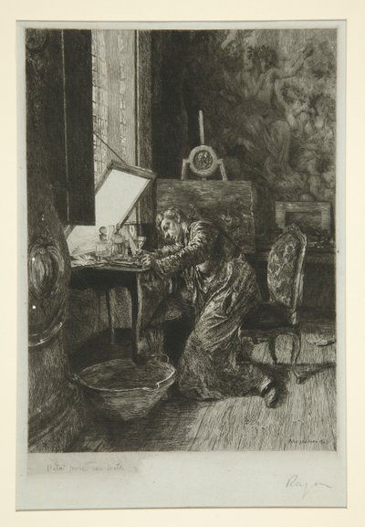 Le Peintre - Paul Adolphe Rajon