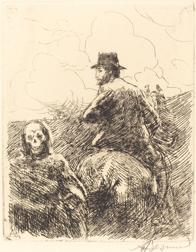 Danger passe - Paul Albert Besnard