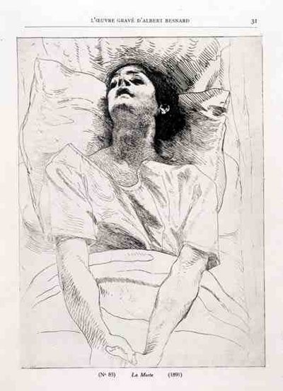 La Mort - Paul Albert Besnard