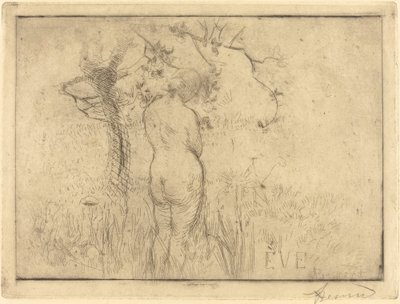 Ève devant le pommier, 1892 - Paul Albert Besnard