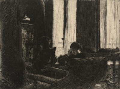 Intimité, 1889 - Paul Albert Besnard