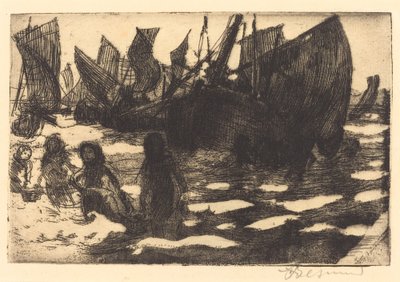 Petites pêcheuses de Berck - Paul Albert Besnard
