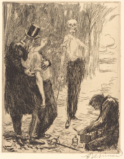 Le Duel, 1900 - Paul Albert Besnard