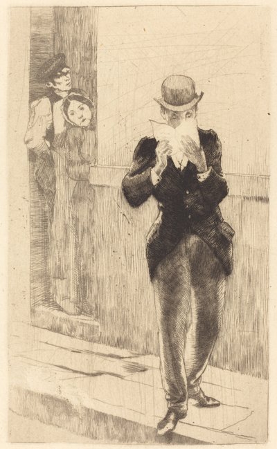 La Lettre à Madame Henry - Paul Albert Besnard