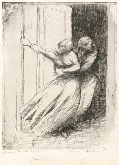 Le Viol, c. 1886 - Paul Albert Besnard