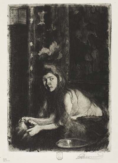 Femme avec un Vase, 1894 - Paul Albert Besnard
