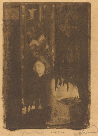 Femme avec un vase La femme au vase, 1894 - Paul Albert Besnard