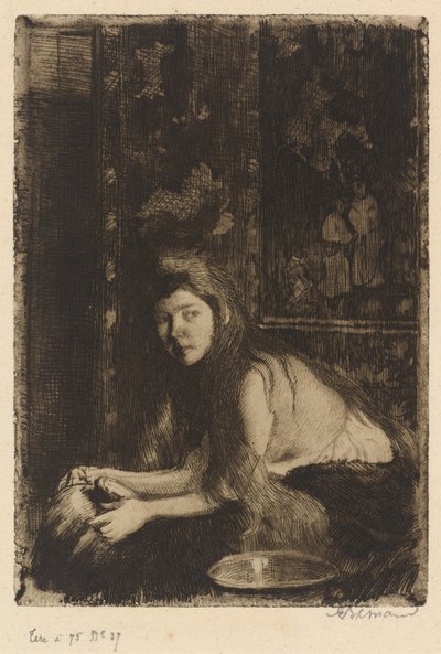 La Femme au Vase - Paul Albert Besnard