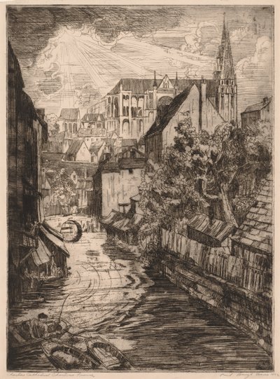 Cathédrale de Chartres, Chartres, France - Paul B. Travis