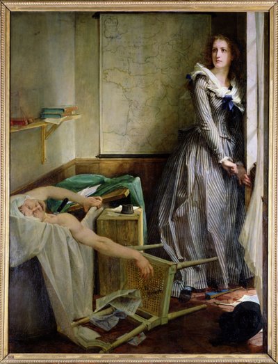 Portrait de Charlotte Corday (1768-93) - Paul Baudry