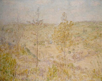 Paysage printanier toscan - Paul Baum