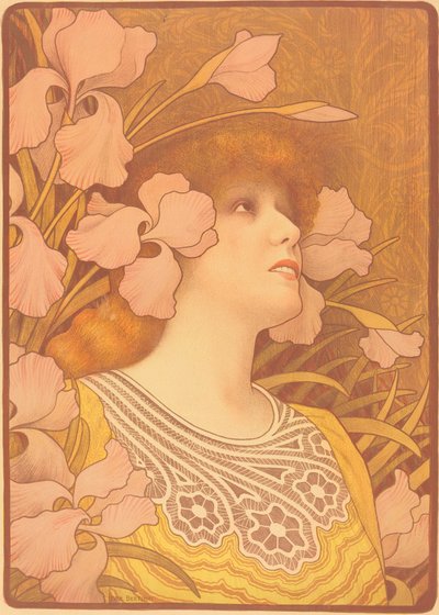 Sarah Bernhardt en Mélisande - Paul Berthon