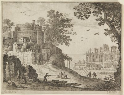 Château et bergers - Paul Bril