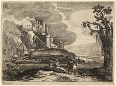 Ruines et cavalier - Paul Bril