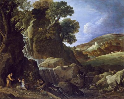 Le Christ tenté dans le désert, 1626 - Paul Bril