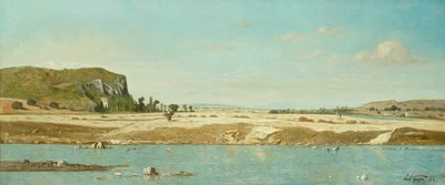 Les rives de la Durance à Saint Paul - Paul Camille Guigou