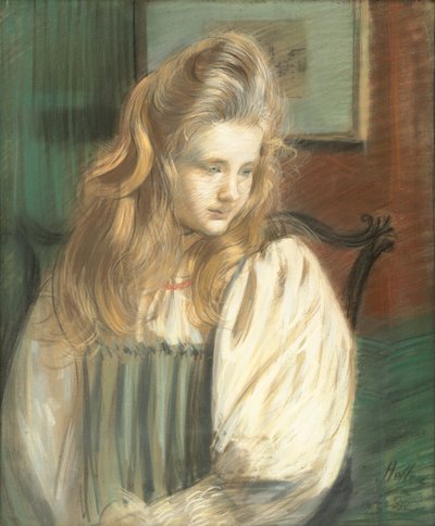 Portrait de Jessie Margery Dunthorne - Paul Cesar Helleu