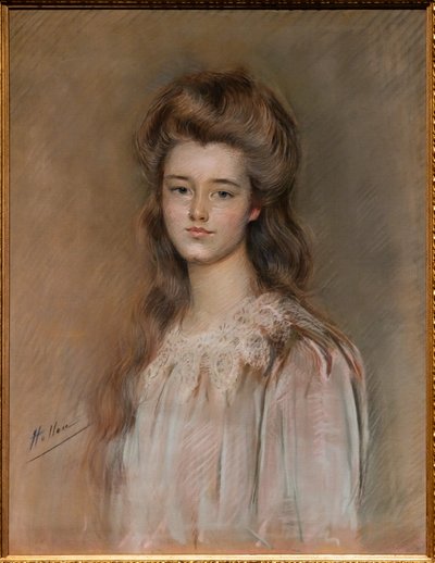 Portrait de Louise Alida Livingstone - Paul Cesar Helleu