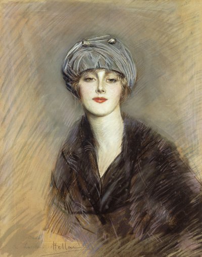 Portrait de Lucette - Paul Cesar Helleu