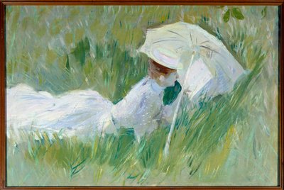 Portrait de Madame Helleu, épouse du peintre, dans l