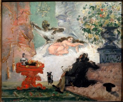 Une Olympia moderne - Paul Cézanne