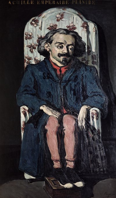 Achille Emperaire (1829-98) c.1868 - Paul Cézanne
