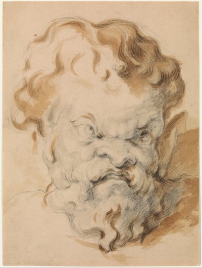Tête de Silène - Paul Cézanne