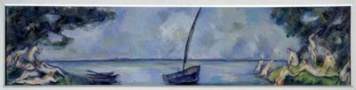 La barque et les baigneuses - Paul Cézanne