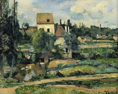Le moulin sur la Couleuvre à Pontoise - Paul Cézanne