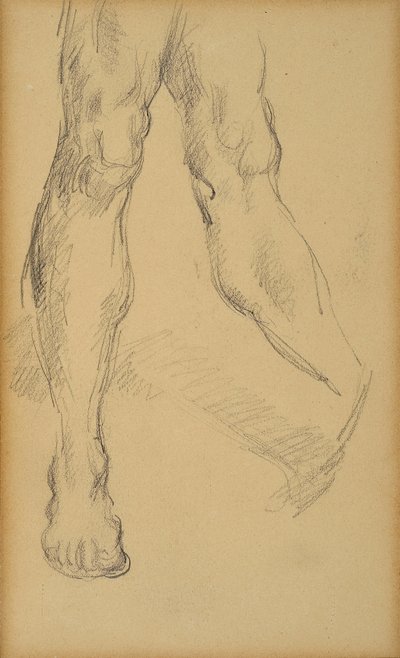 Étude de jambes - Paul Cézanne