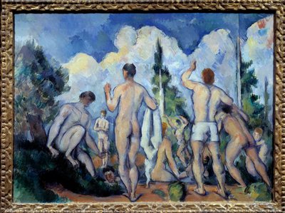 Les baigneurs - Paul Cézanne