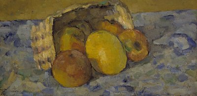 Panier de fruits renversé, c.1877 - Paul Cézanne