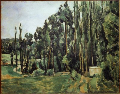 Peupliers - Paul Cézanne