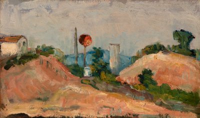 Coupe de chemin de fer - Paul Cézanne