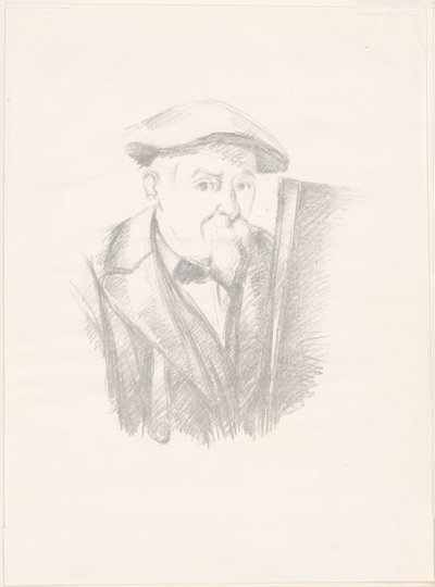 Autoportrait - Paul Cézanne