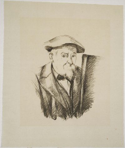 Autoportrait - Paul Cézanne