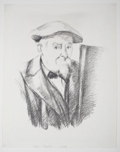 Autoportrait - Paul Cézanne