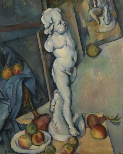 Nature morte avec Cupidon en plâtre, c.1894 - Paul Cézanne