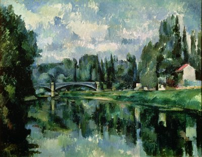 Les rives de la Marne à Créteil, c.1888 - Paul Cézanne