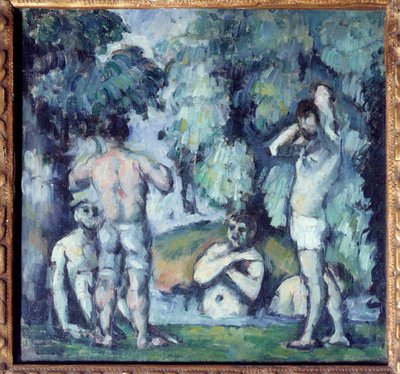 Les cinq baigneuses - Paul Cézanne