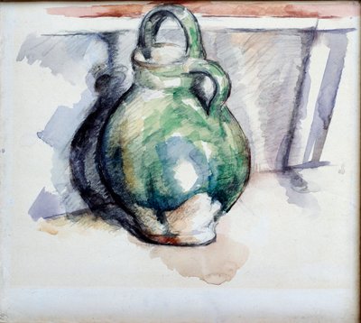 La Cruche verte Aquarelle et mine de plomb par Paul Cézanne (1839-1906) 1885 Paris, Musée du Louvre - Paul Cézanne