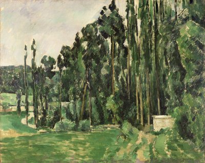 Les peupliers, vers 1879-82 - Paul Cézanne