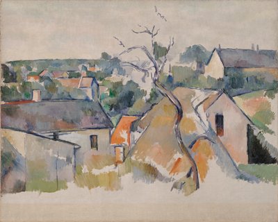 Les Toits, c.1898 - Paul Cézanne