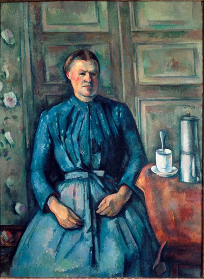 La femme à la cafetière - Paul Cézanne