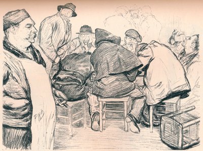 Un fournisseur de rafraîchissements liquides pour anarchistes, c. 1895 - Paul Charles Renouard