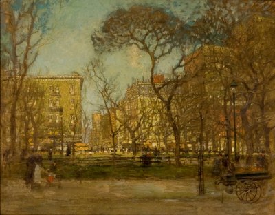 Madison Square, vers 1905 - Paul Cornoyer